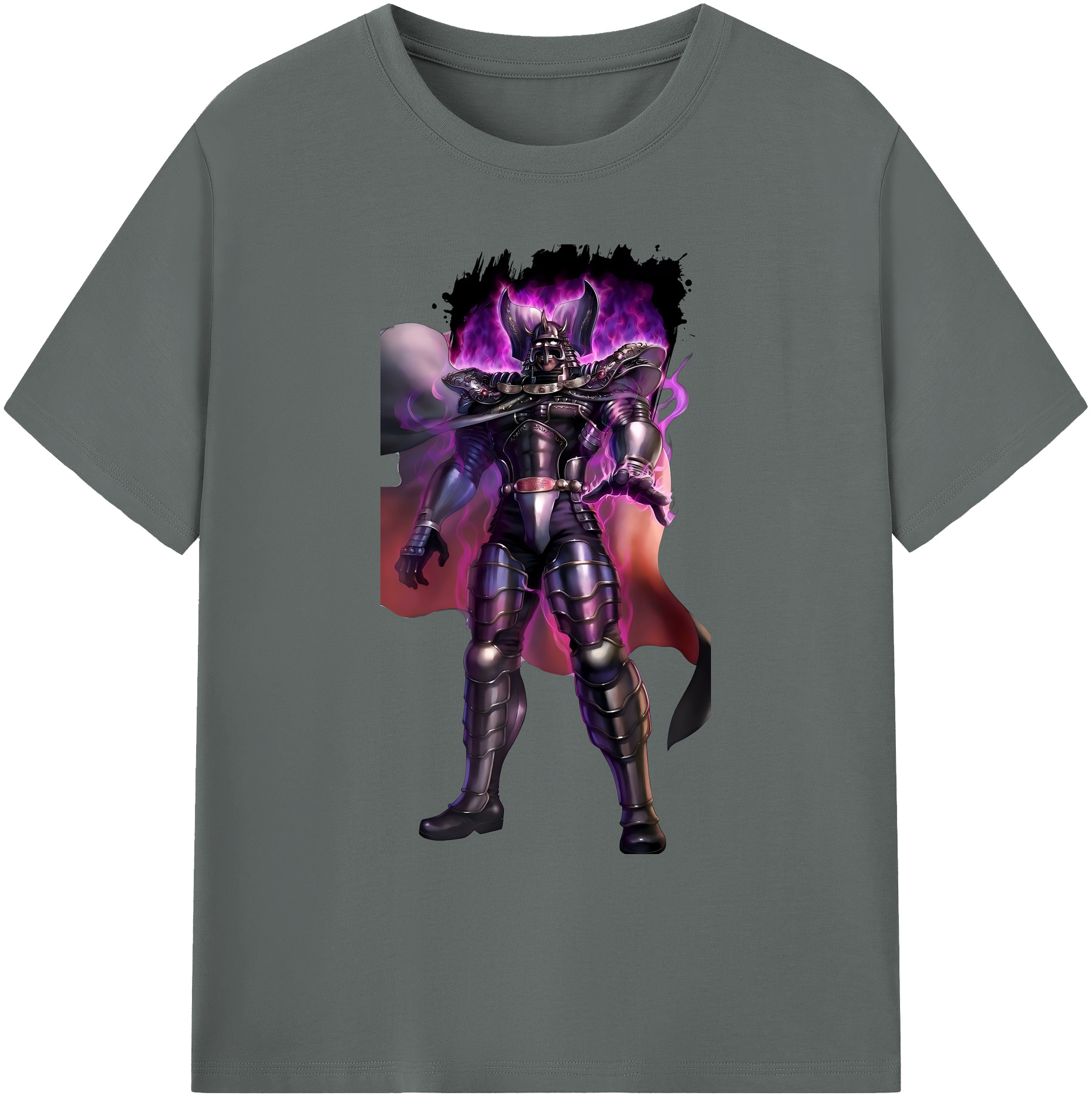 （画像用） 北斗の拳 Fist of the North Star 綿100％ メンズ半袖Tシャツ｜肌触りやわらか＆通気性